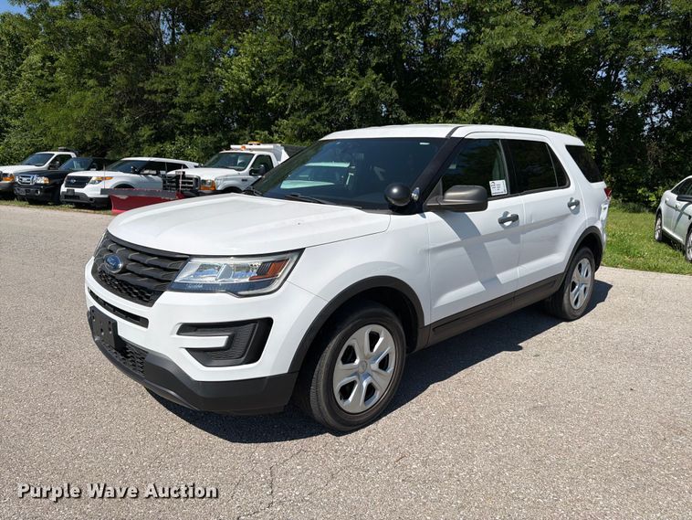 2018 Ford Explorer Police Interceptor SUV