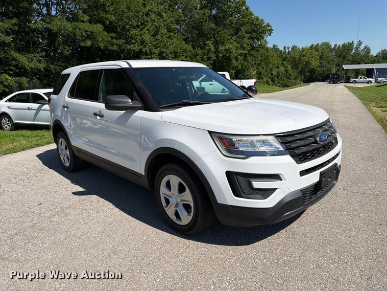 image for item FK3049 2018 Ford Explorer Police Interceptor SUV