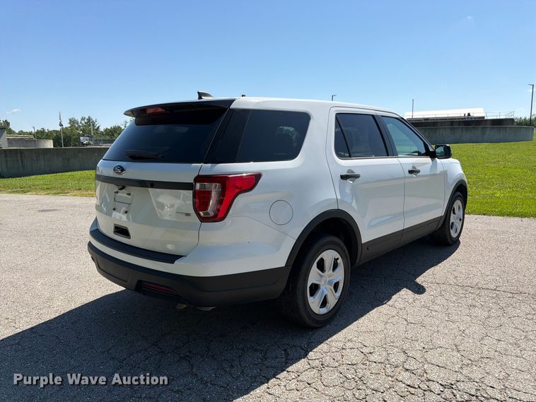 image for item FK3049 2018 Ford Explorer Police Interceptor SUV