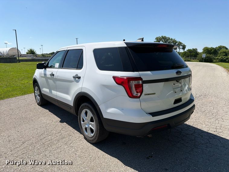 image for item FK3049 2018 Ford Explorer Police Interceptor SUV