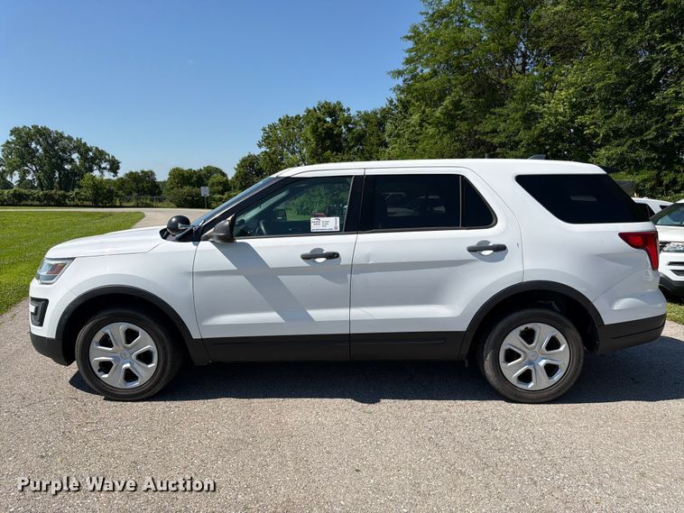image for item FK3049 2018 Ford Explorer Police Interceptor SUV