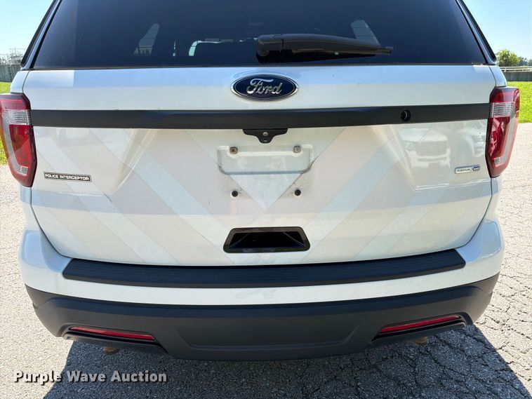 image for item FK3049 2018 Ford Explorer Police Interceptor SUV