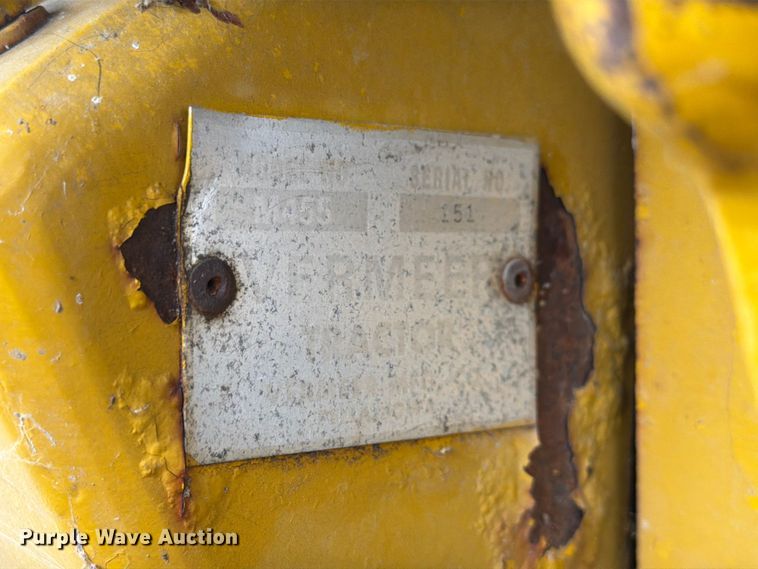 image for item FK3563 1987 Vermeer M455 trencher