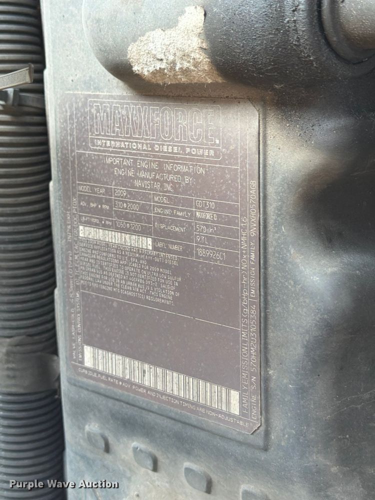 image for item FK3566 2011 International WorkStar 7400 dump truck