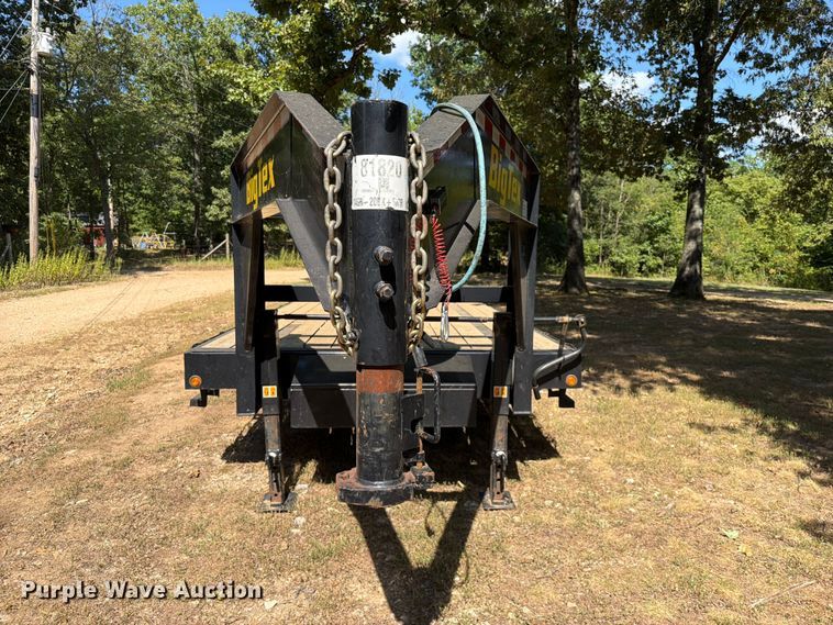 image for item FK5052 2022 Big Tex 14GN-20BK+5MR equipment trailer