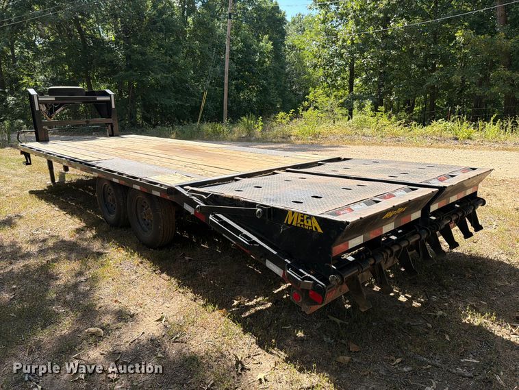 image for item FK5052 2022 Big Tex 14GN-20BK+5MR equipment trailer