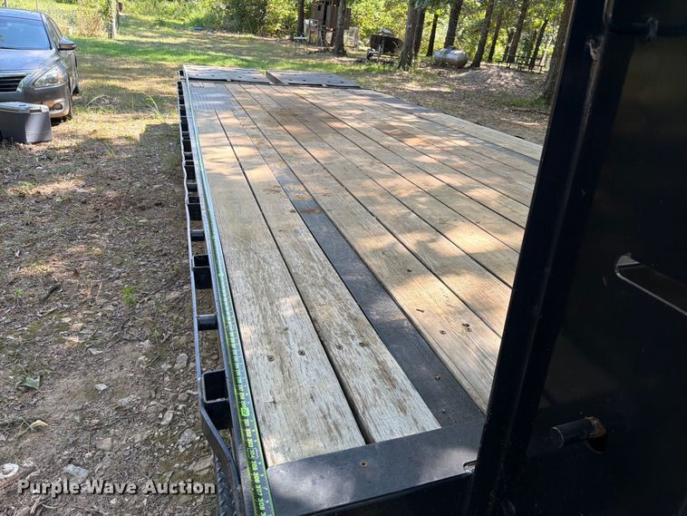 image for item FK5052 2022 Big Tex 14GN-20BK+5MR equipment trailer