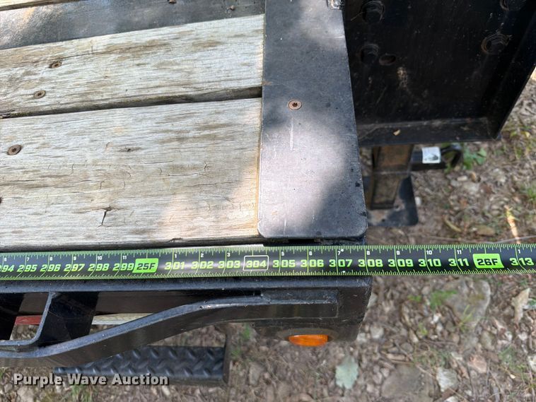 image for item FK5052 2022 Big Tex 14GN-20BK+5MR equipment trailer