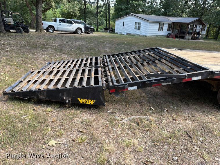 image for item FK5052 2022 Big Tex 14GN-20BK+5MR equipment trailer