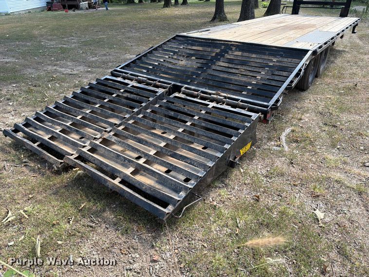 image for item FK5052 2022 Big Tex 14GN-20BK+5MR equipment trailer