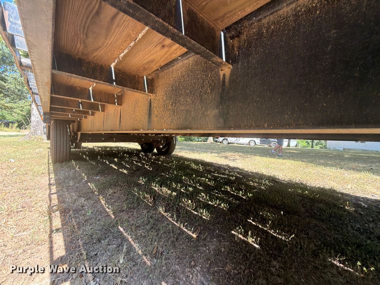 image for item FK5052 2022 Big Tex 14GN-20BK+5MR equipment trailer