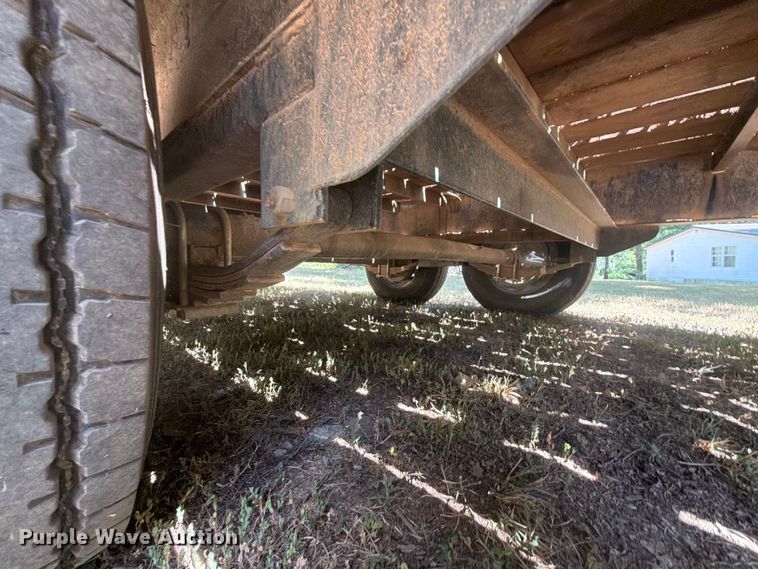 image for item FK5052 2022 Big Tex 14GN-20BK+5MR equipment trailer