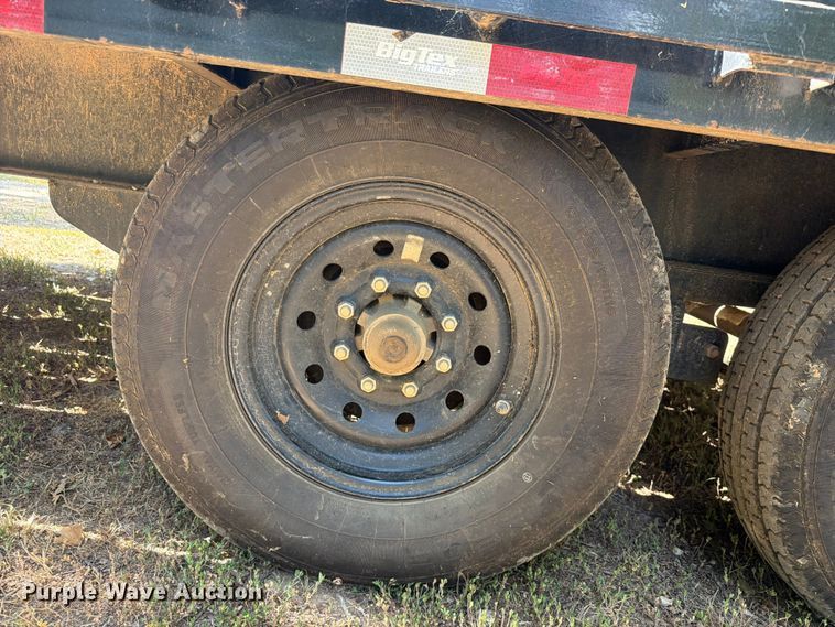 image for item FK5052 2022 Big Tex 14GN-20BK+5MR equipment trailer