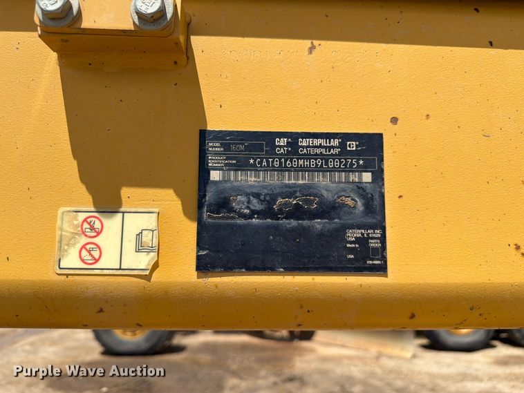 image for item FM7608 2008 Caterpillar 160M motor grader