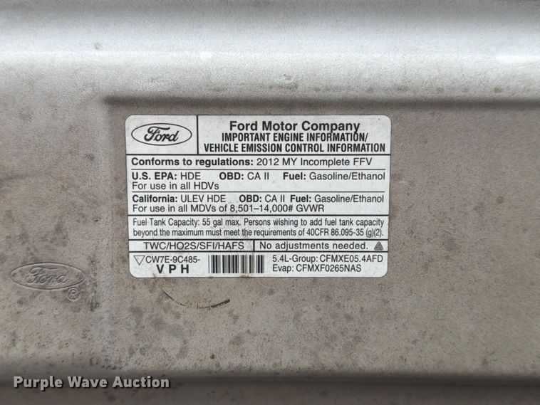 image for item FN2015 2012 Ford E350 shuttle bus