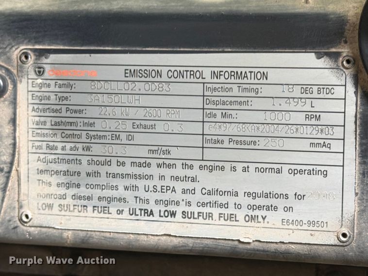 image for item FN2531 2009 Bobcat CT230 MFWD tractor