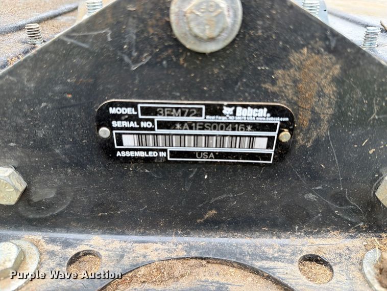 image for item FN2532 Bobcat 3EM72 finish mower