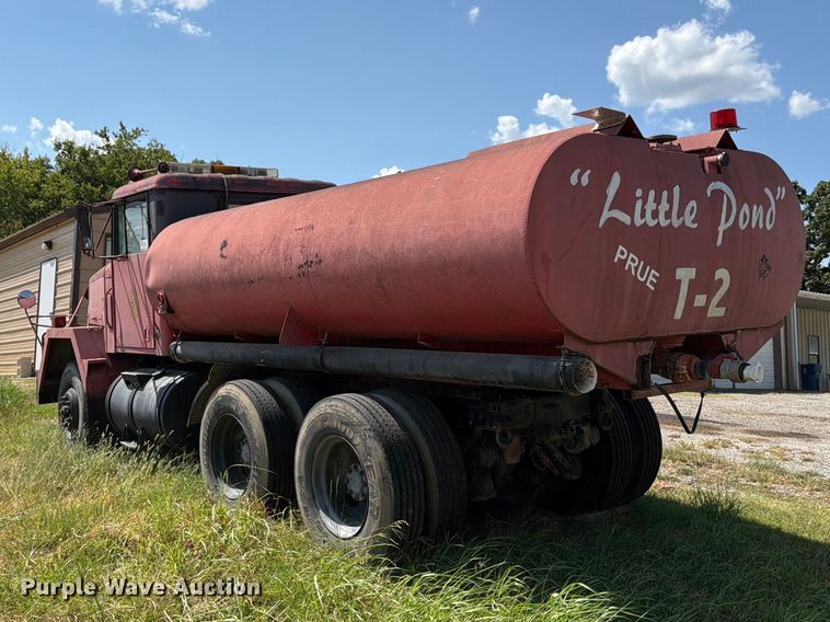 image for item FN2549 1983 AM General M915-A1 water truck