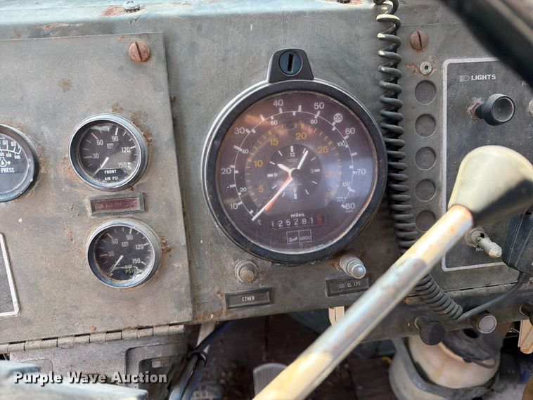 image for item FN2549 1983 AM General M915-A1 water truck