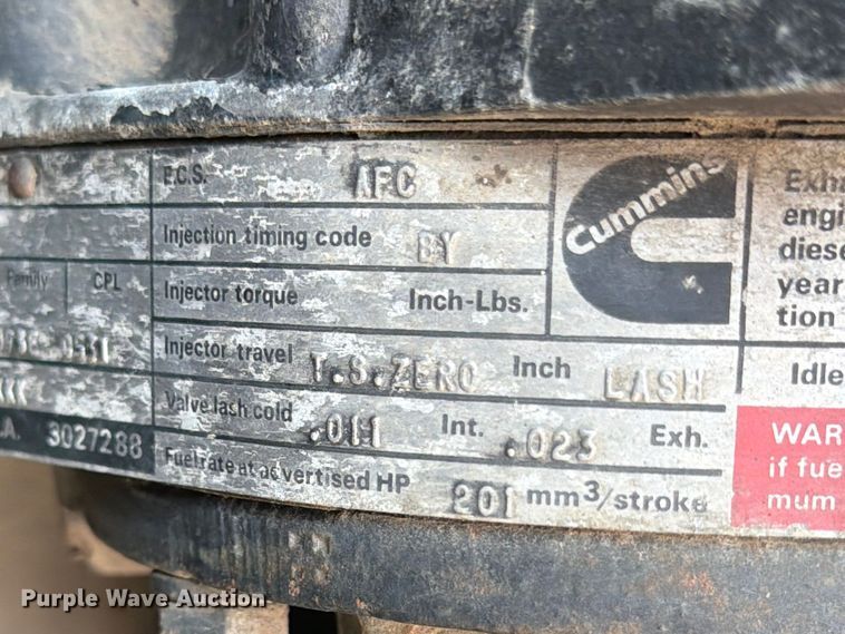 image for item FN2549 1983 AM General M915-A1 water truck