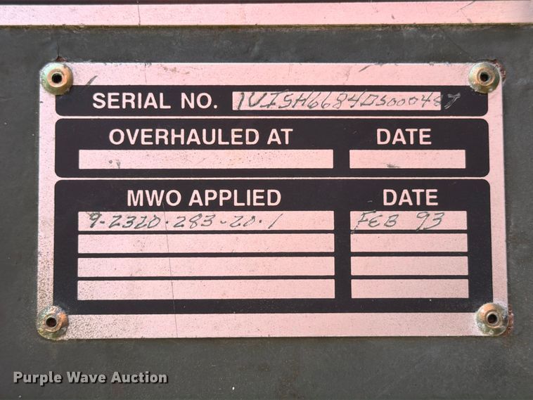 image for item FN2549 1983 AM General M915-A1 water truck