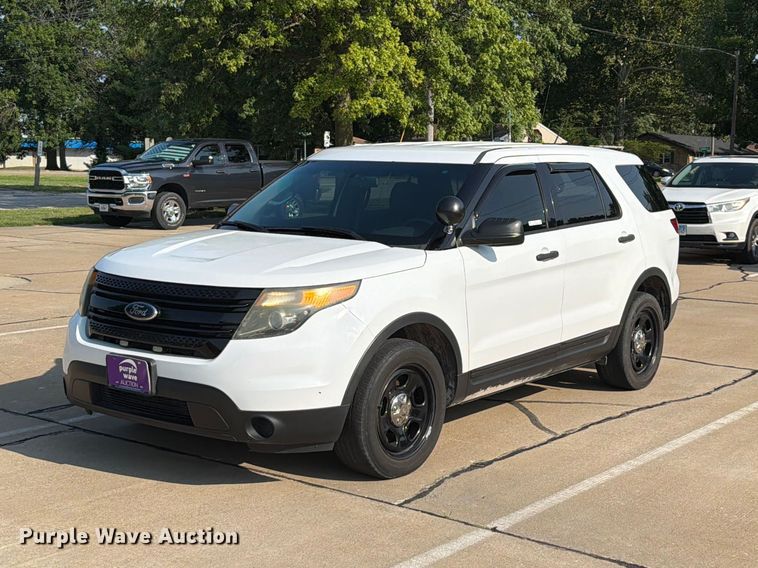 image for item FT6112 2015 Ford Explorer Police SUV
