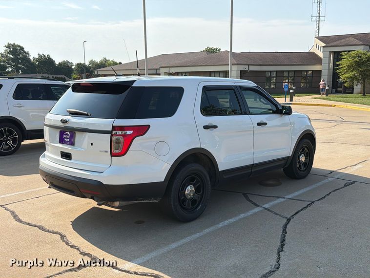 image for item FT6112 2015 Ford Explorer Police SUV