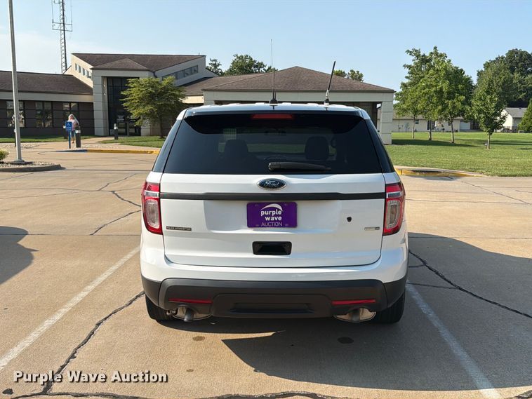 image for item FT6112 2015 Ford Explorer Police SUV