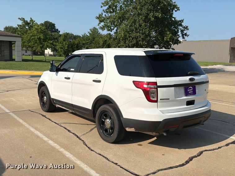 image for item FT6112 2015 Ford Explorer Police SUV