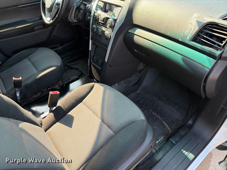 image for item FT6112 2015 Ford Explorer Police SUV