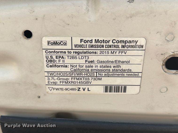 image for item FT6112 2015 Ford Explorer Police SUV