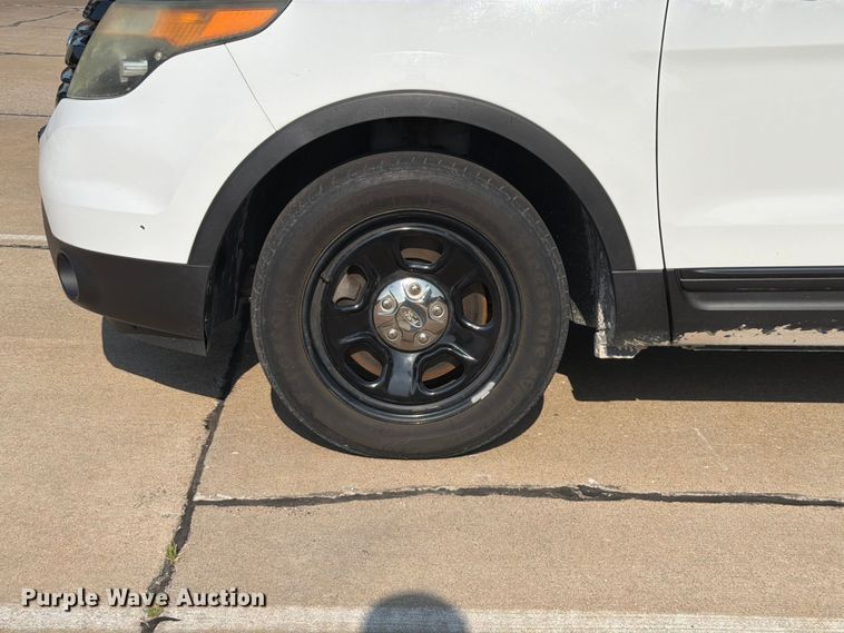 image for item FT6112 2015 Ford Explorer Police SUV