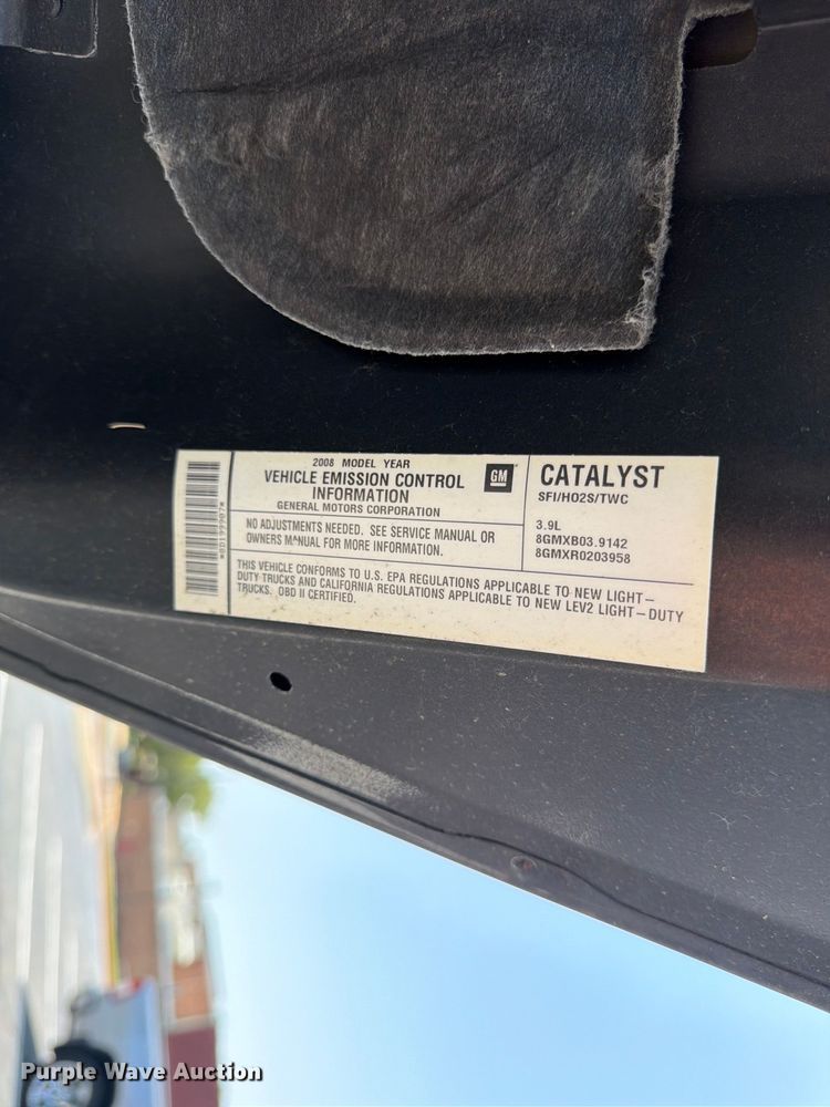 image for item FU4502 2008 Chevrolet Uplander van
