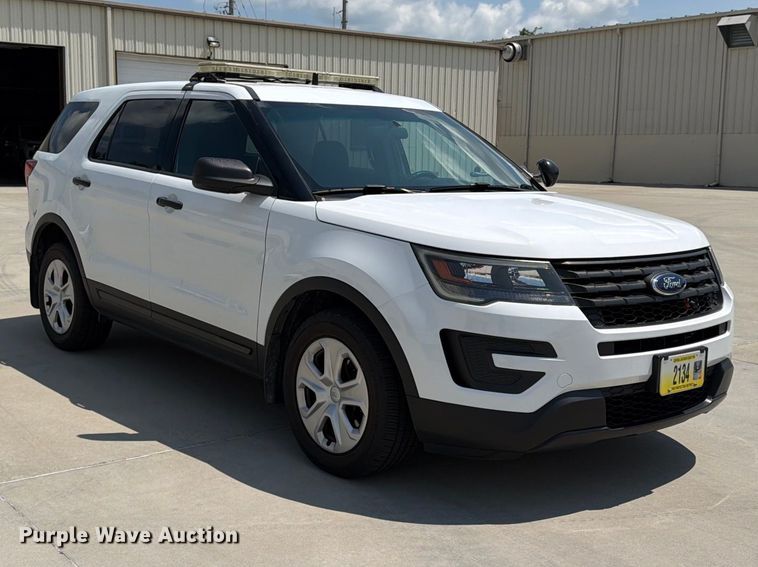 image for item FU4546 2016 Ford Explorer Police Interceptor SUV