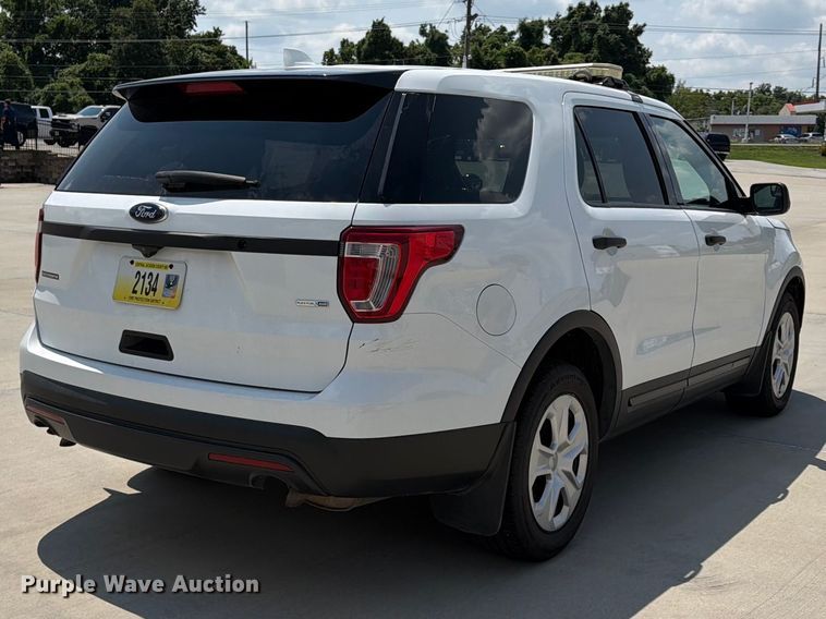 image for item FU4546 2016 Ford Explorer Police Interceptor SUV