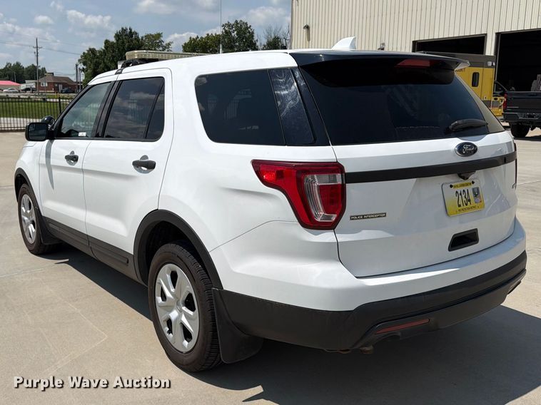 image for item FU4546 2016 Ford Explorer Police Interceptor SUV