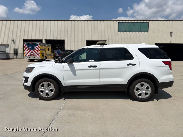 image for item FU4546 2016 Ford Explorer Police Interceptor SUV