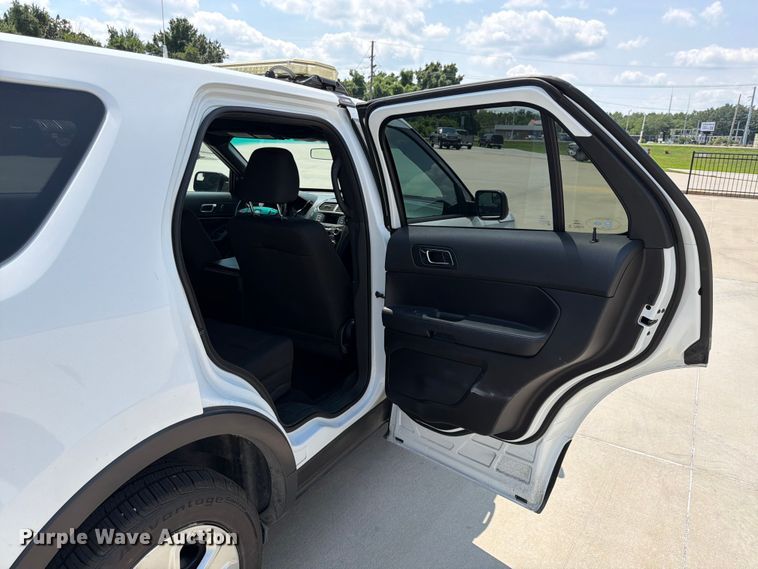 image for item FU4546 2016 Ford Explorer Police Interceptor SUV