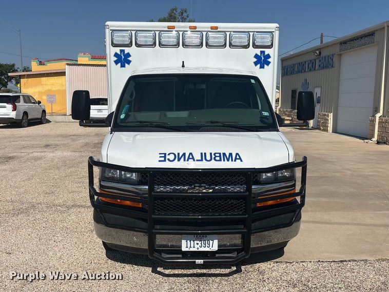 image for item JM9428 2014 Chevrolet Express ambulance