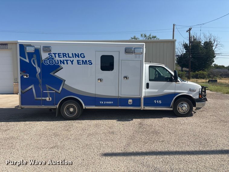 image for item JM9428 2014 Chevrolet Express ambulance