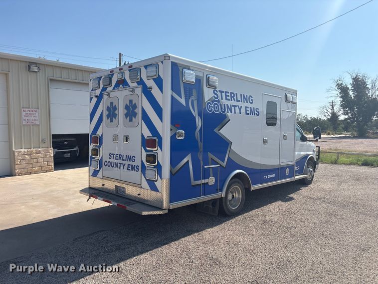 image for item JM9428 2014 Chevrolet Express ambulance