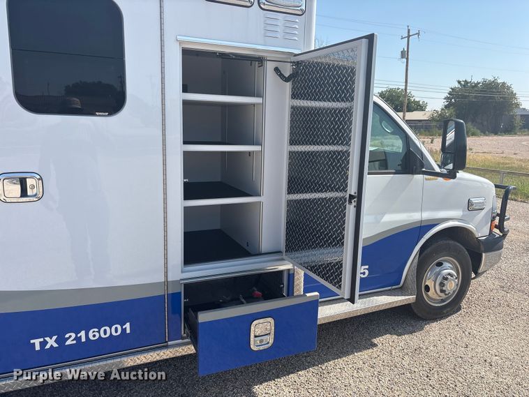image for item JM9428 2014 Chevrolet Express ambulance