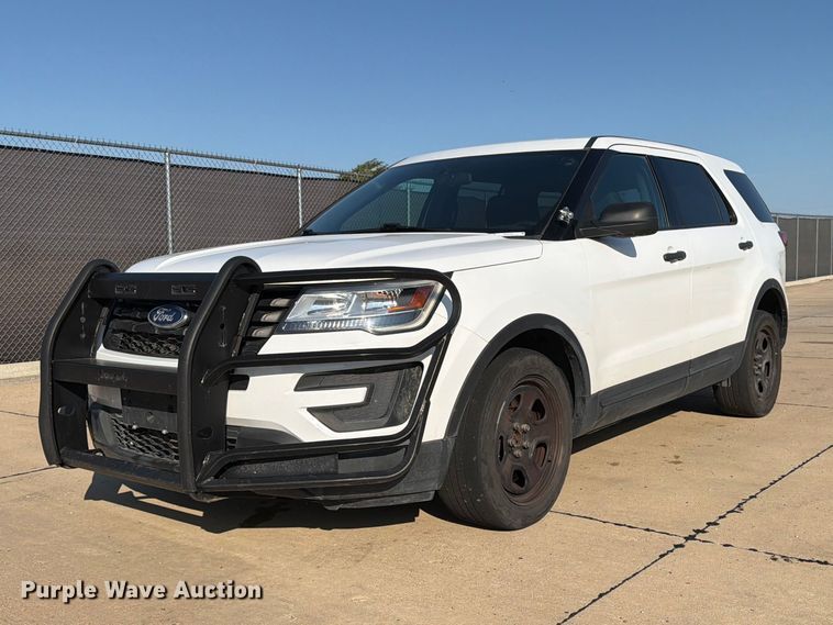 2018 Ford Explorer Police Interceptor SUV
