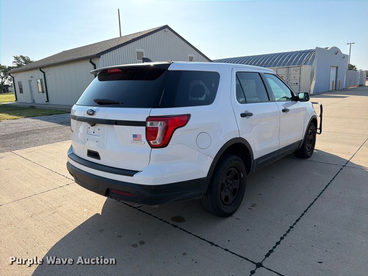 image for item MZ9759 2018 Ford Explorer Police Interceptor SUV