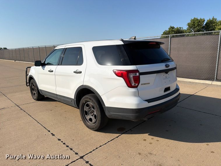 image for item MZ9759 2018 Ford Explorer Police Interceptor SUV