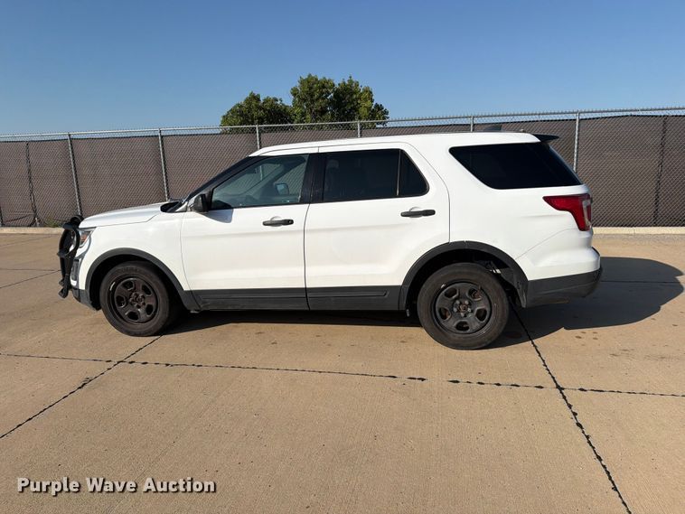image for item MZ9759 2018 Ford Explorer Police Interceptor SUV