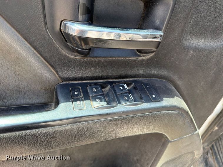 image for item MZ9824 2015 Chevrolet Silverado 3500HD Crew Cab utility bed pickup truck