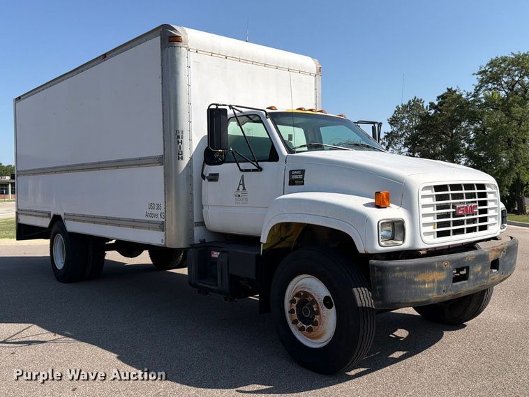 image for item MZ9828 1998 GMC C6500 box truck