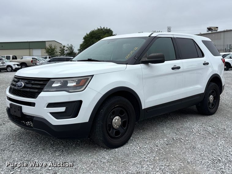 2018 Ford Explorer Police Interceptor SUV