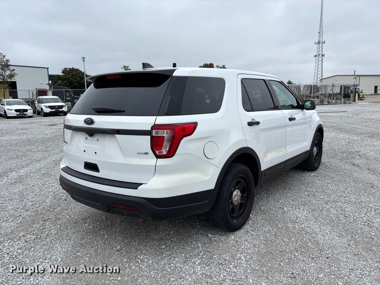 image for item NM9902 2018 Ford Explorer Police Interceptor SUV